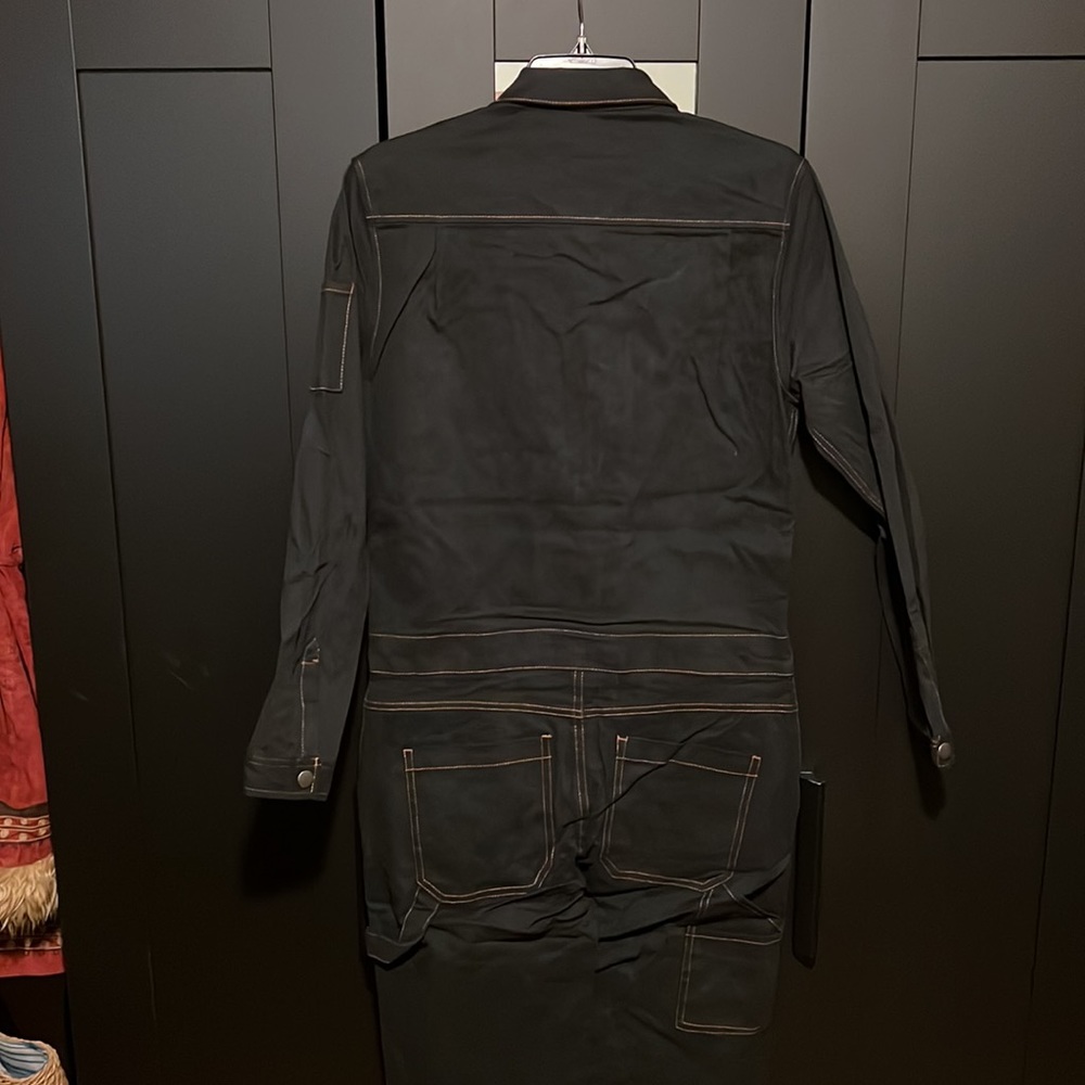 Wildfang Essential long Sleeve coverall size M Black - Picture 3 of 5